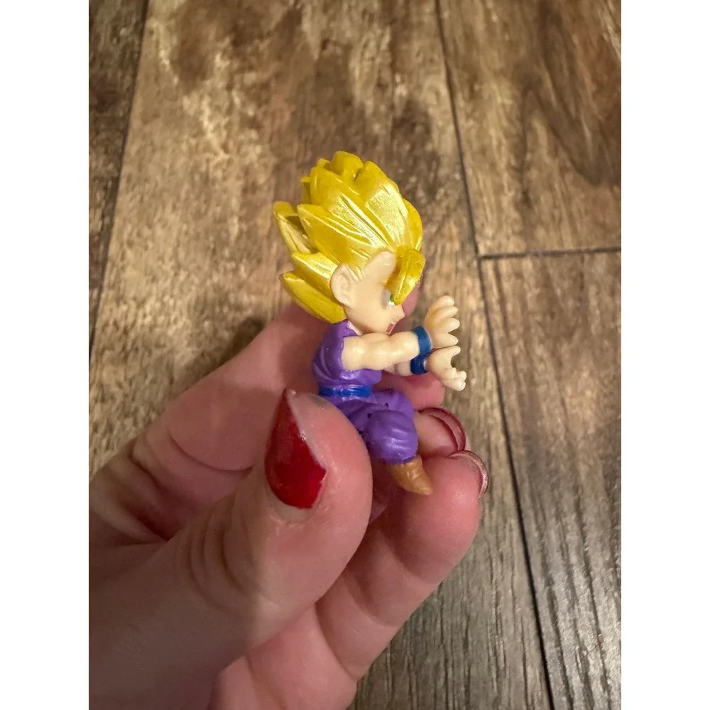 Dragon‎ Ball Z Gohan Super Saiyan 2 Mini Figure Purple Gi 1.5 Inch Anime Toy